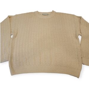 Fenn Wright & Manson Basix Vintage Sweater Size Large Oversized Drop Shoulder